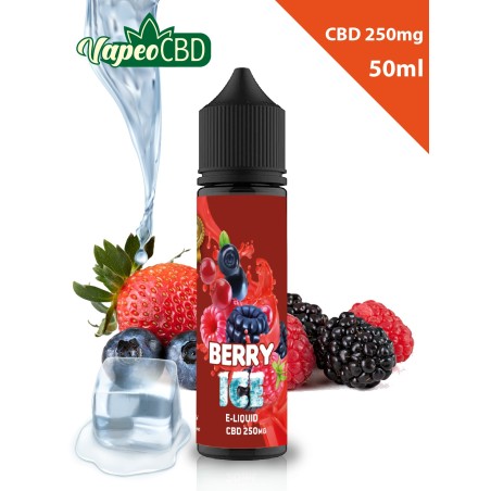 Berry Ice e-líquido CBD mezcla de frutas online en VapeoCBD.es