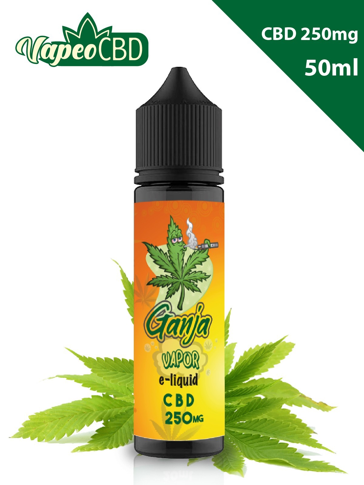 Ganja Vapor e-líquido CBD extracto de marihuana online en VapeoCBD.es